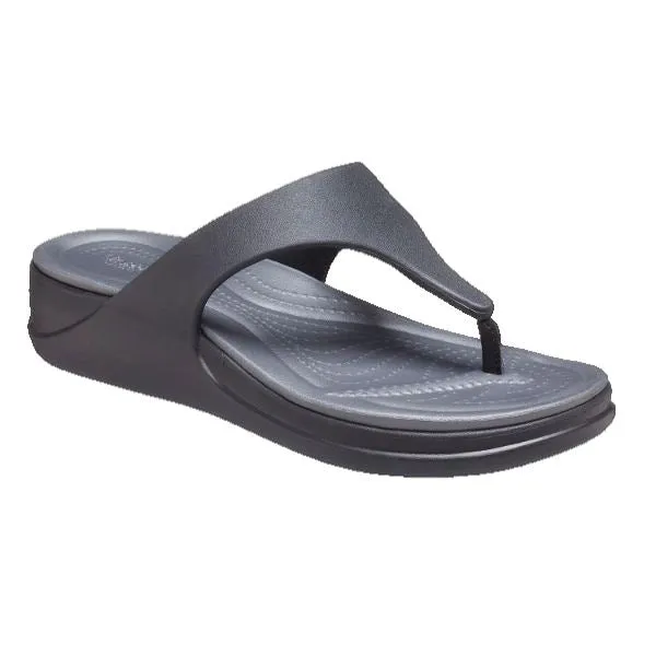 כפכפי קרוקס אצבע לנשים Crocs boca Wedgte flip 207417-001