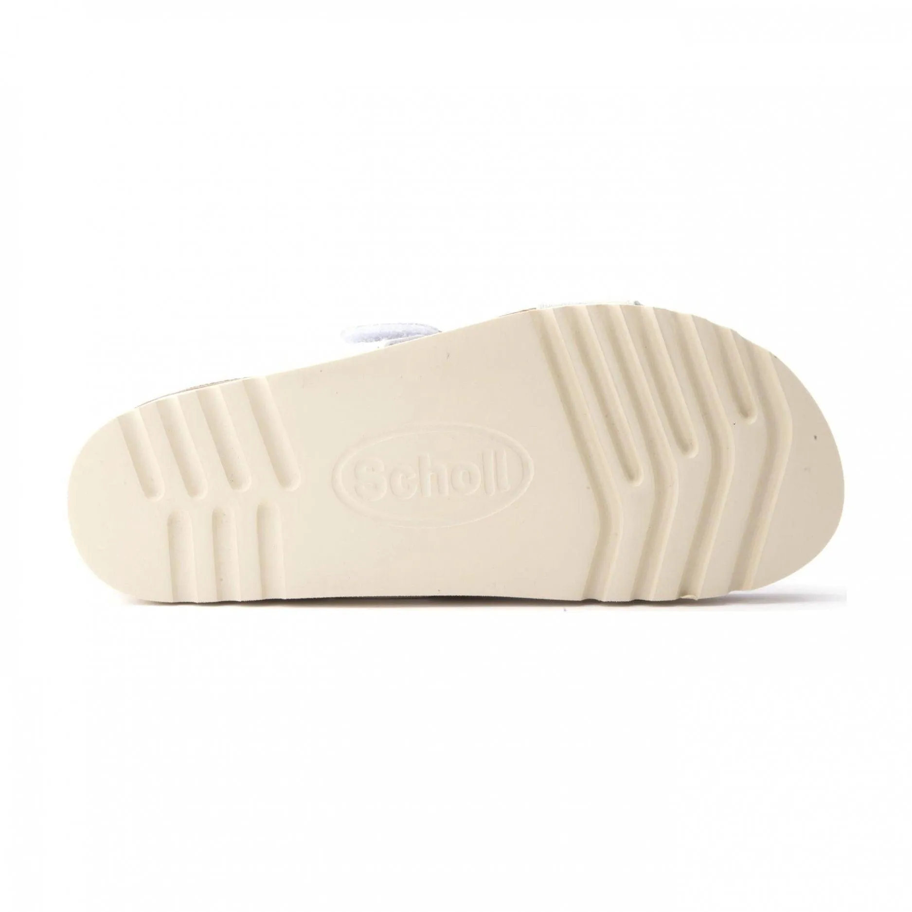 כפכף נשים שחור עם רצועות מעור Scholl SCF25435 LUSAKA White