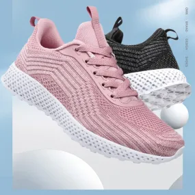 2021 Women Sports Shoes Black Casual Fashion Female Running Shoes Outdoor Sports Comfortable Breathable Walking Ladies Sneakers