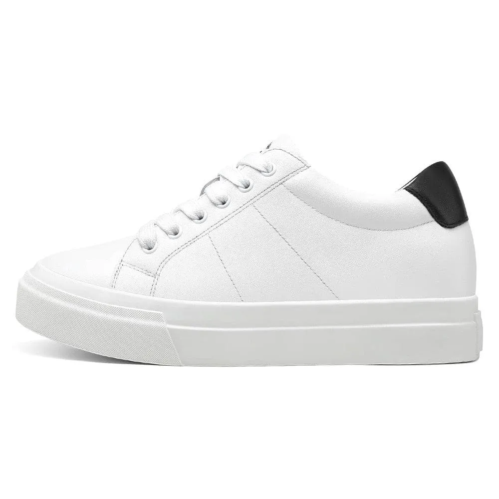 6CM / 2.36 Inches CMR CHAMARIPA Stylish and Comfortable Elevator Platform Sneakers for Women