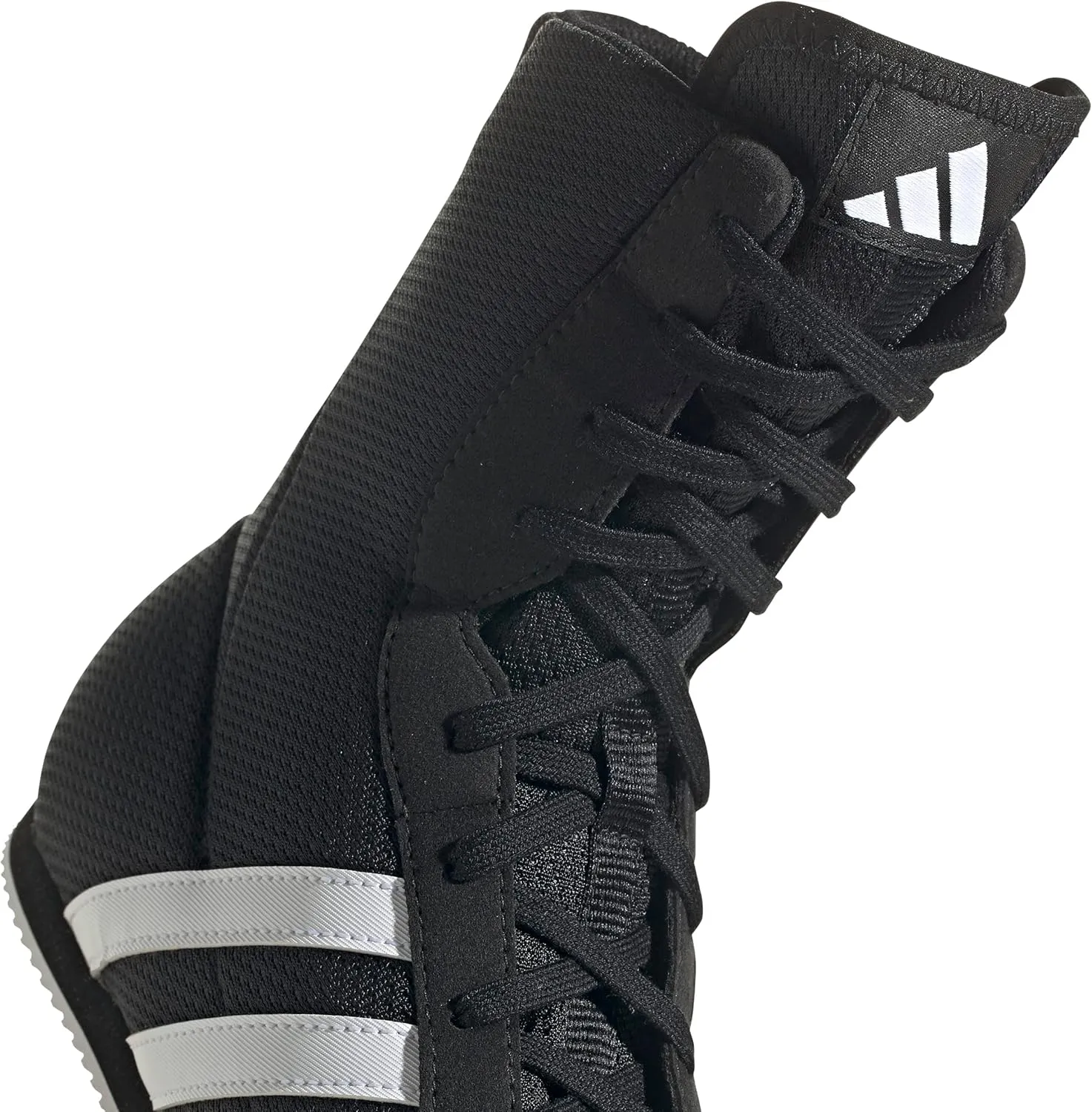 adidas Box Hog II Boxing Shoe - Breathable Mesh, Durable Sole for Performance