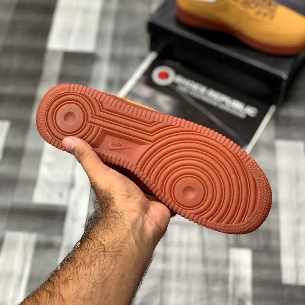 AF-1 Flax - Premium Suede Fall Shoes