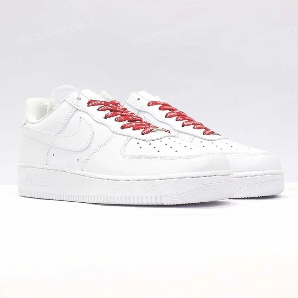 AF-1 Triple White  Premium Batch with Sup-Laces