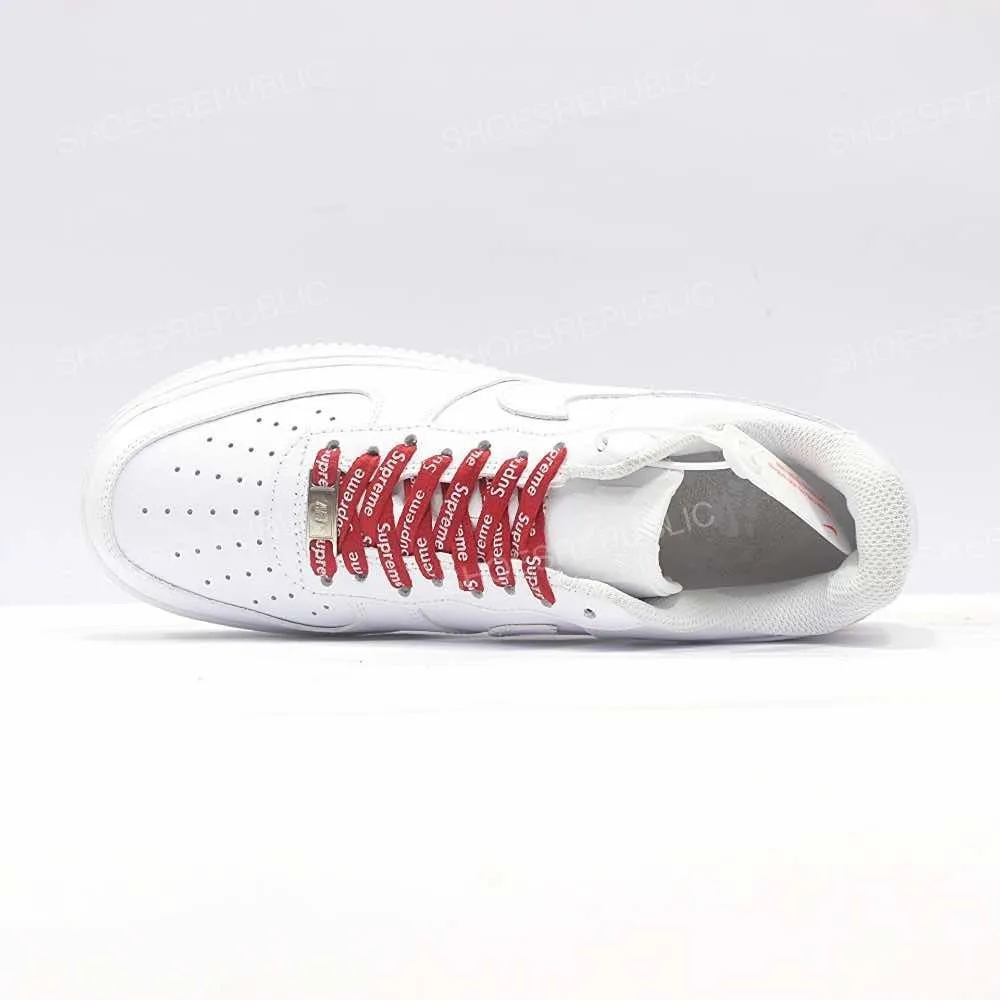 AF-1 Triple White  Premium Batch with Sup-Laces