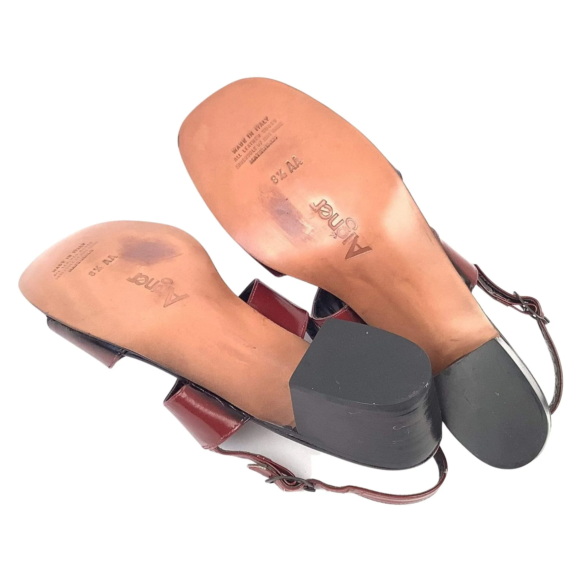Aigner Block Heel Sandals