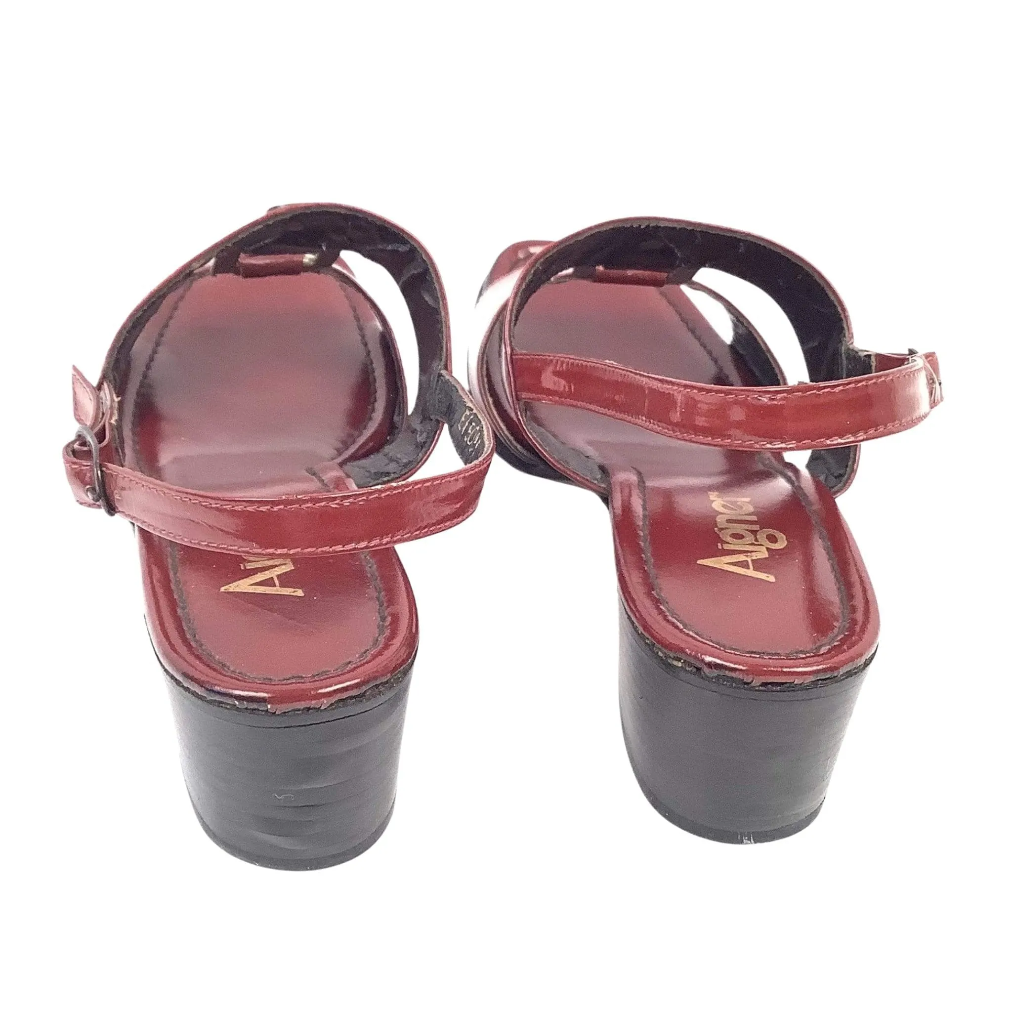Aigner Block Heel Sandals