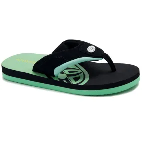 Animal Boys Jekyl Slice Flip Flops   - Black
