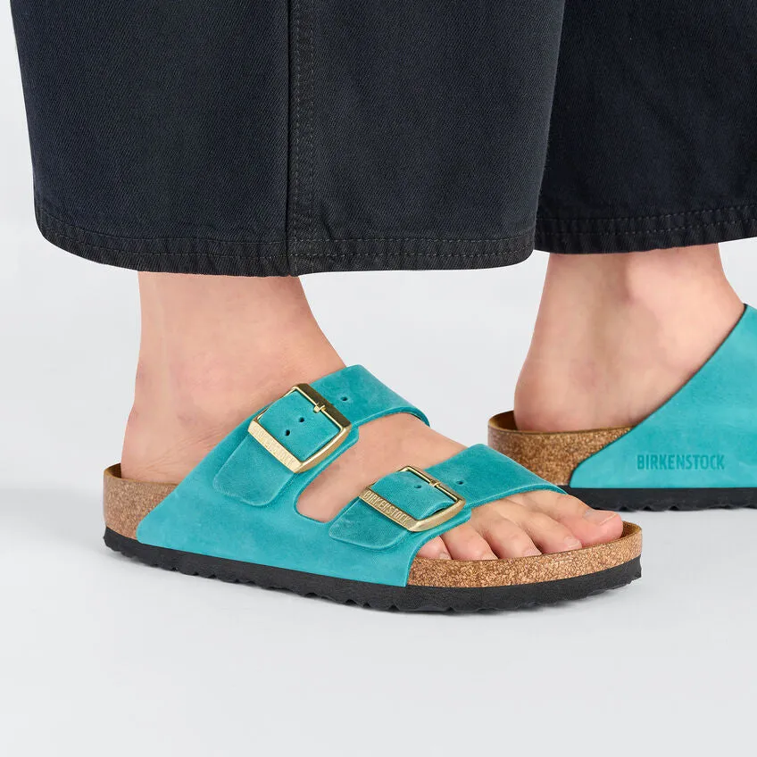 Birkenstock Arizona Oiled Leather - Biscay Bay