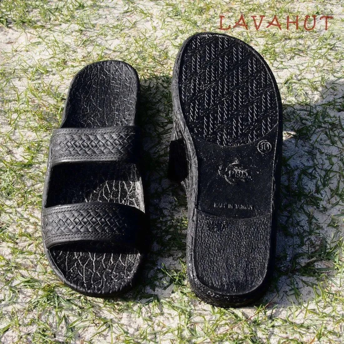 Black Classic Jandals® - Pali Hawaii Sandals