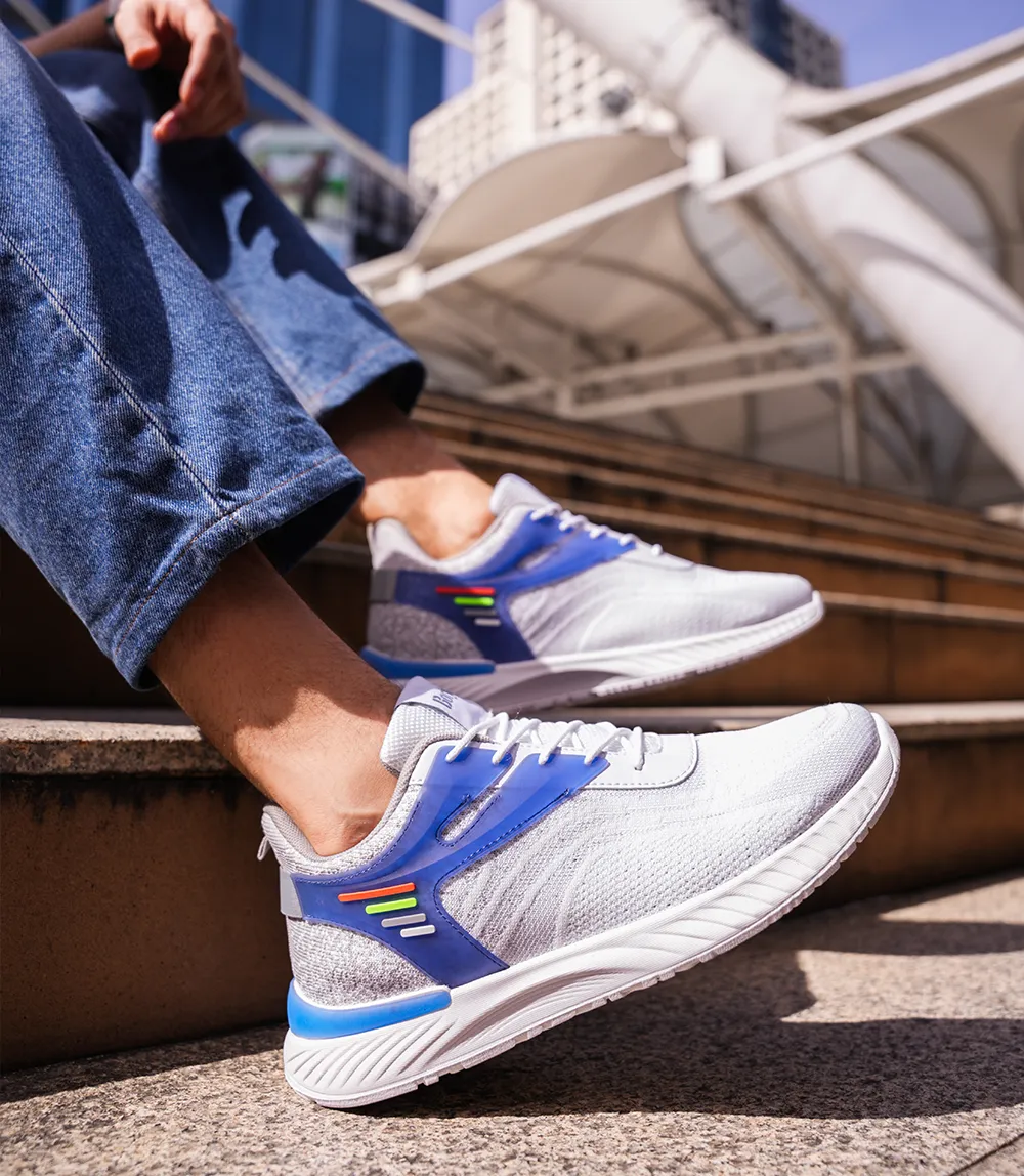 BM6687-WHITE-Men Sneaker