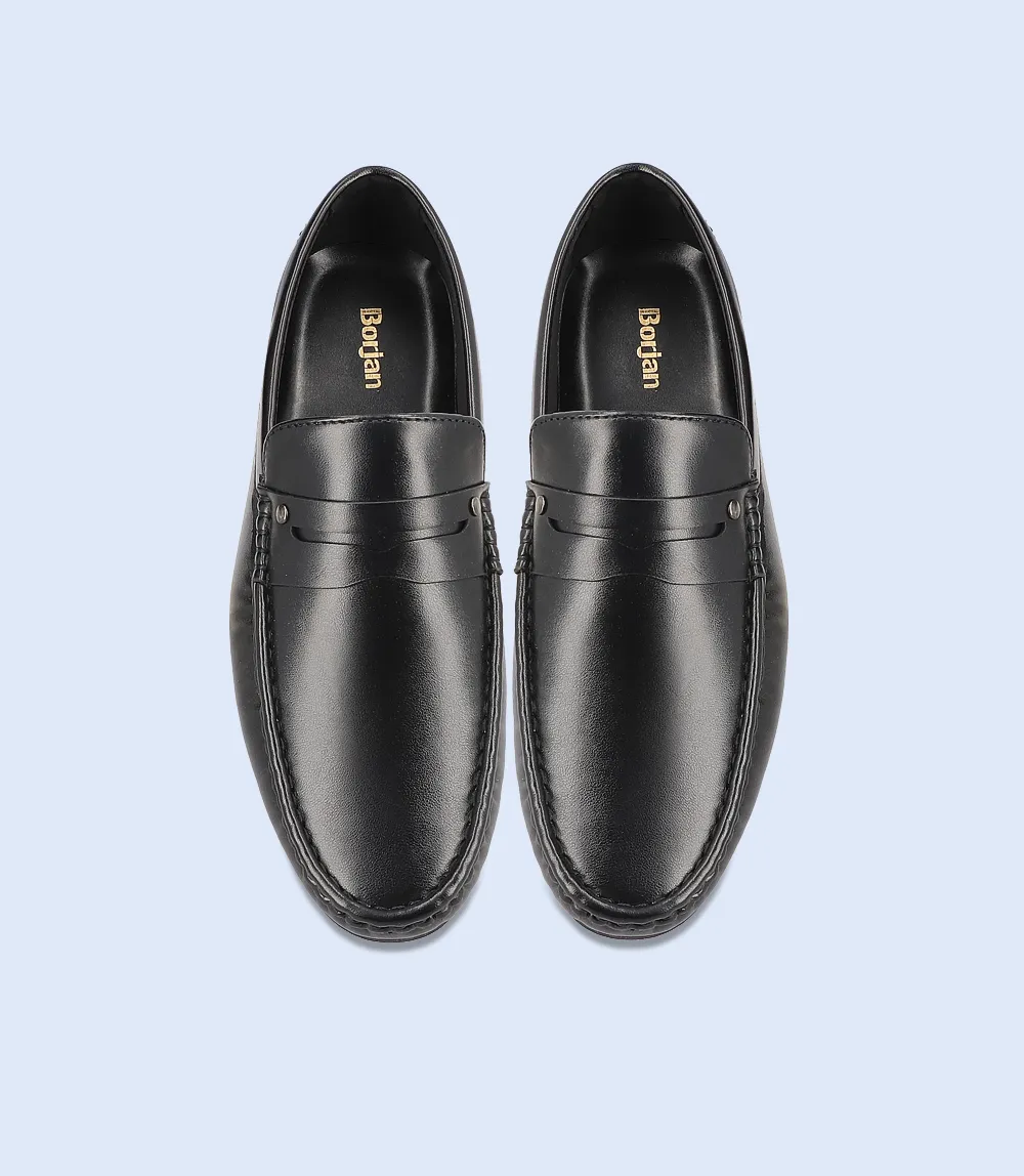 BM6694-BLACK-Men Loafer