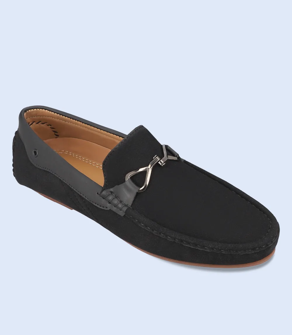 BM6761-BLACK-Men Loafers