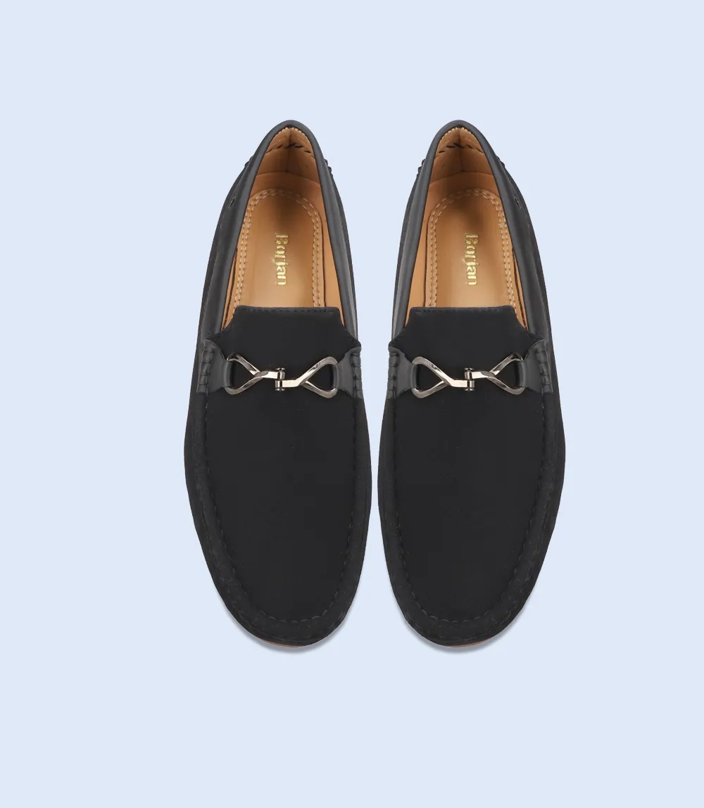 BM6761-BLACK-Men Loafers