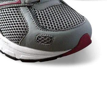Cambrian Women's Ultra Mesh Walking Shoes- Grey/ Plum