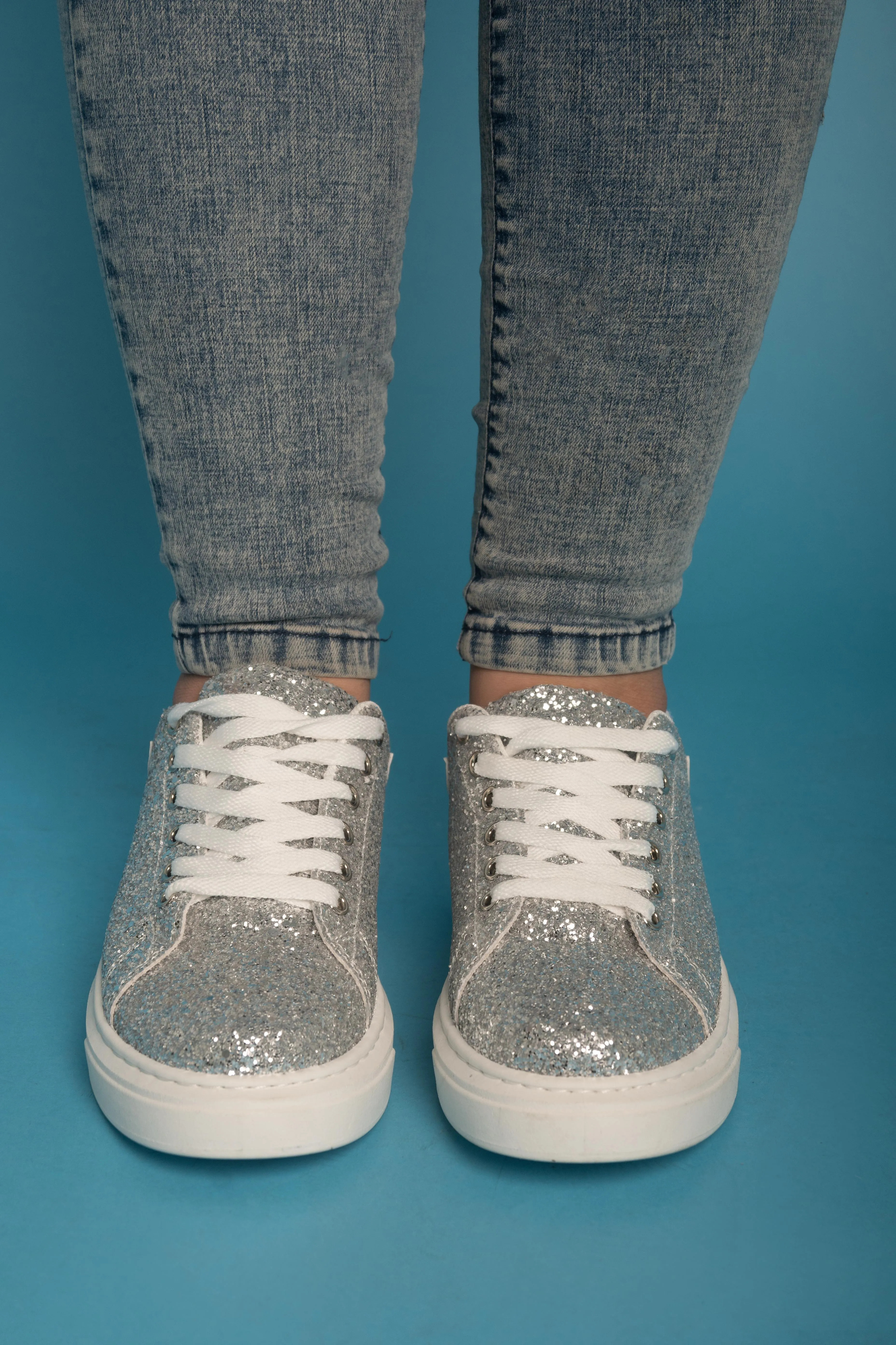 Casual Sneakers - Silver