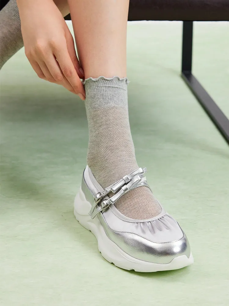 Celeste Bow Mary Jane Sneakers
