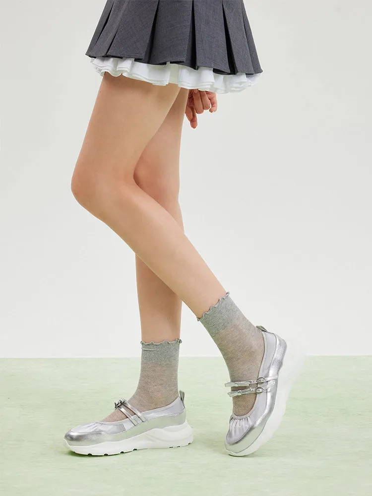 Celeste Bow Mary Jane Sneakers