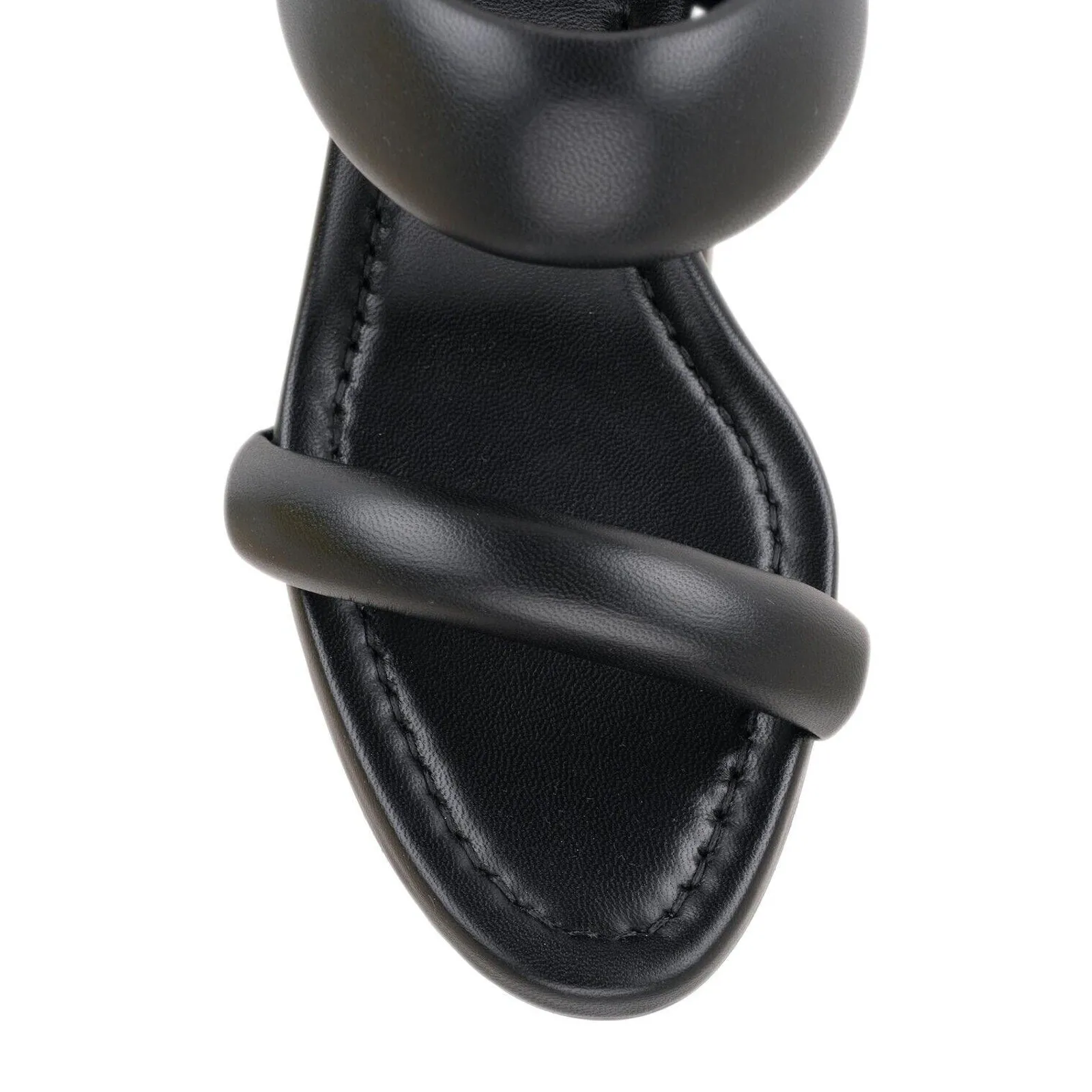 Christian Louboutin Inflama Sab 85 Black Nappa Leather Mules