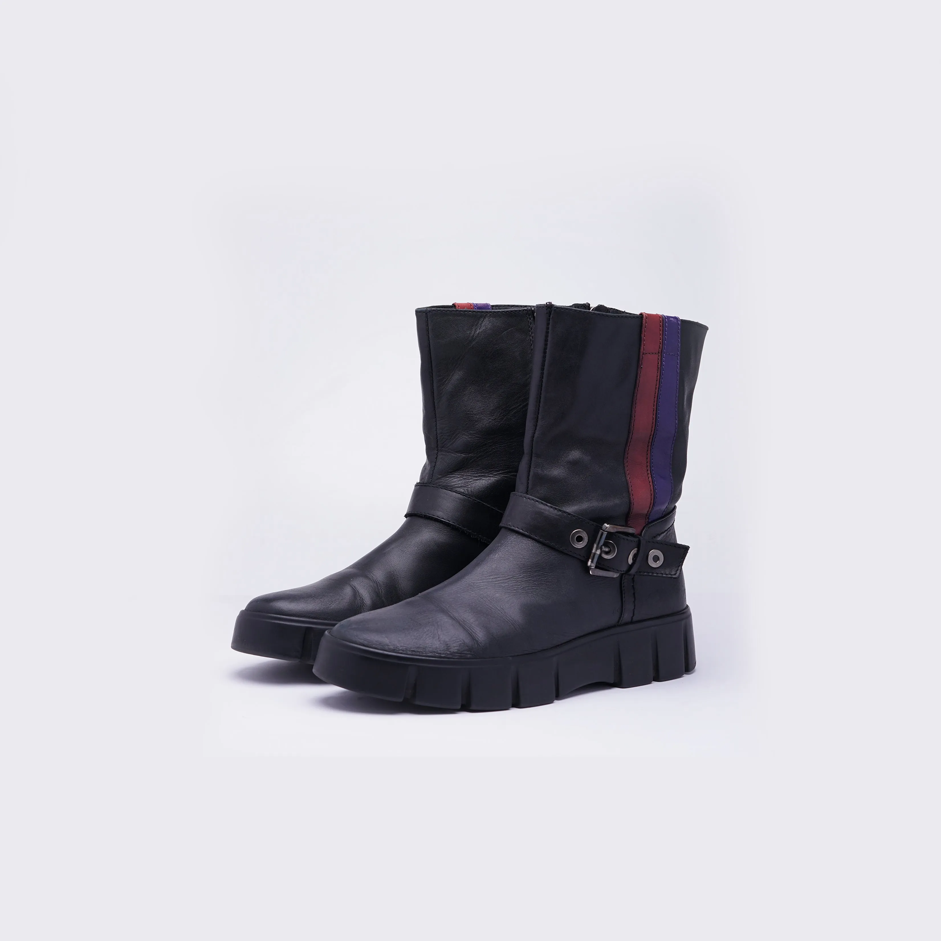Chunky Lace-Up Ankle Boots – Stylish & Comfortable Footwear