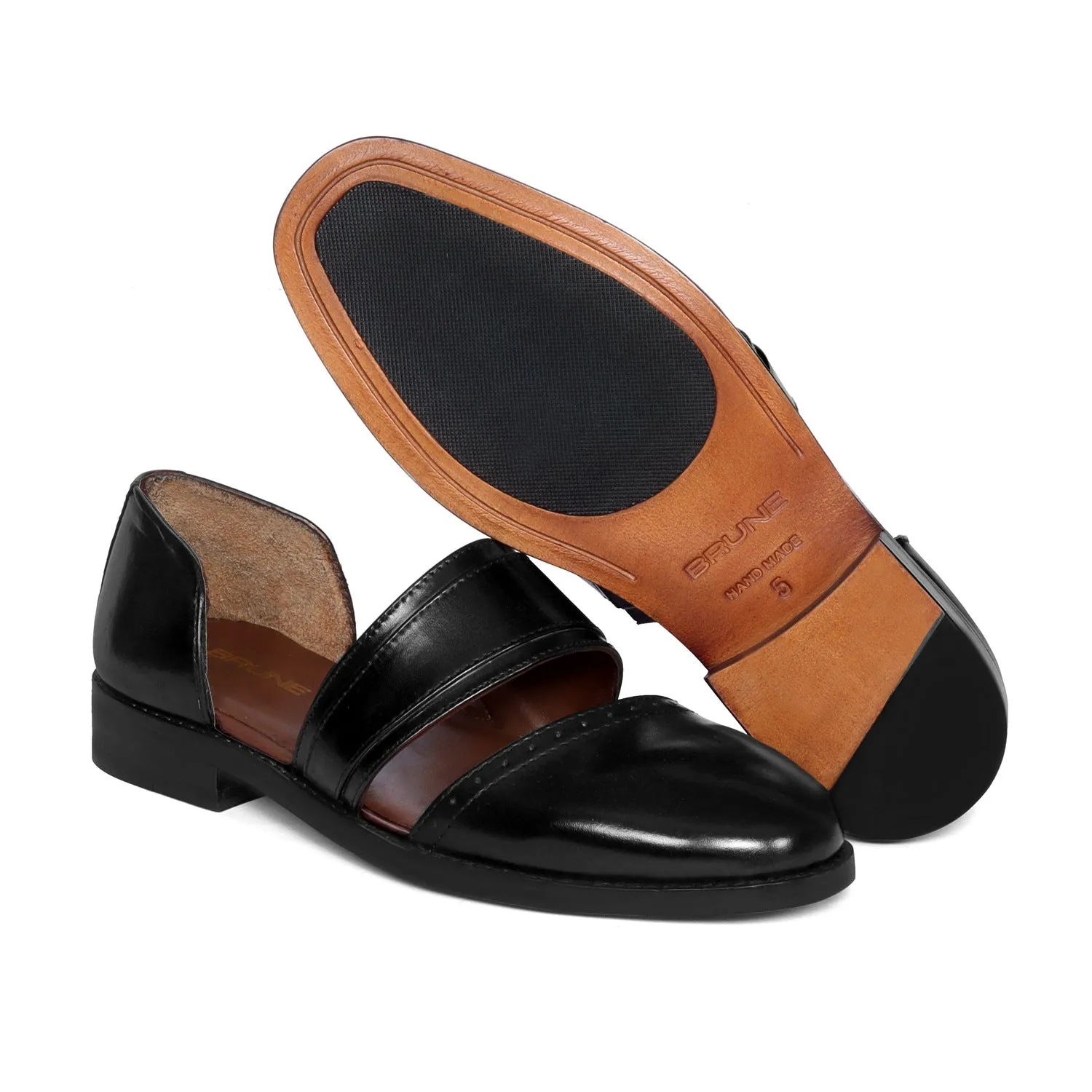 Classic Black Peshawari Sandals