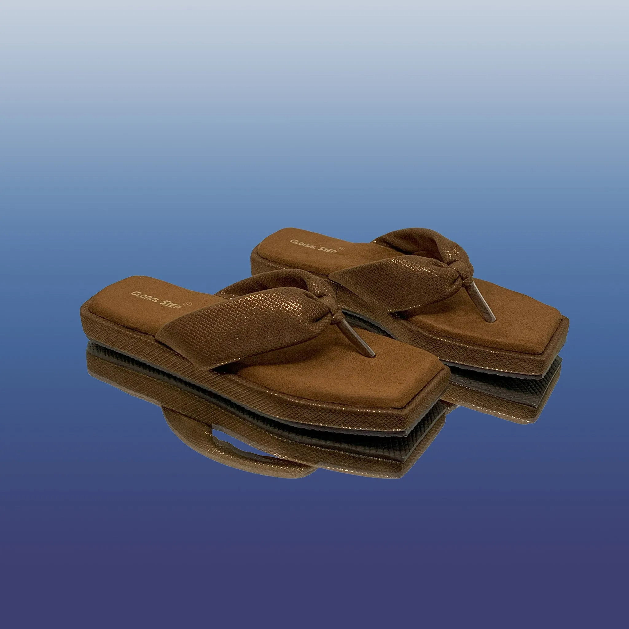 Classic Brown Flip Flop Sandals