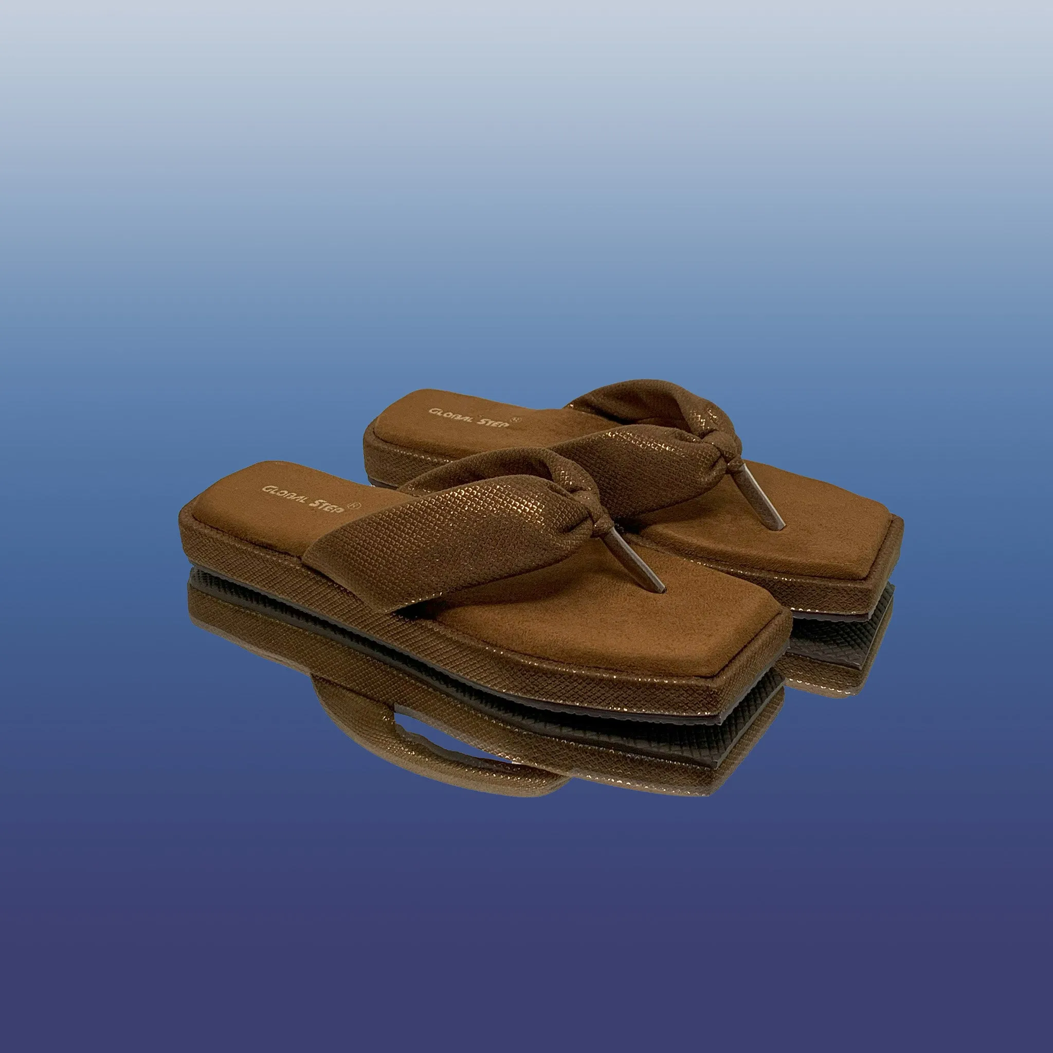 Classic Brown Flip Flop Sandals