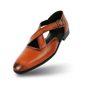 Classic Peshawari Sandals - Tan