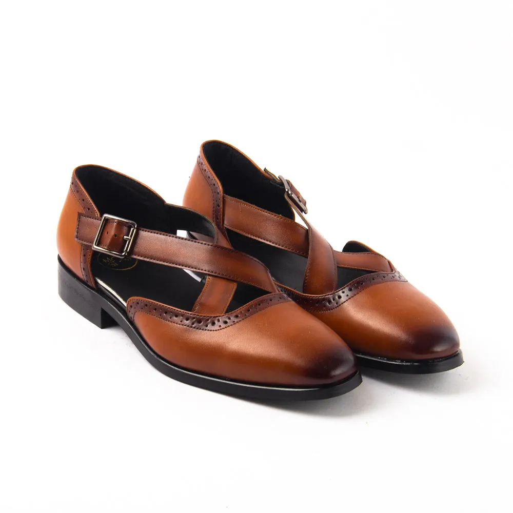 Classic Peshawari Sandals - Tan