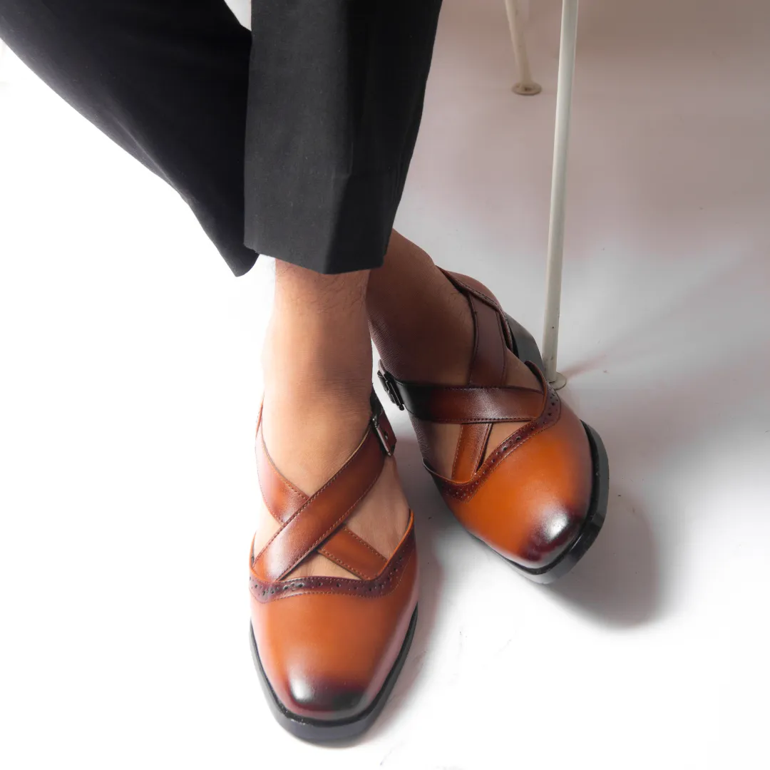 Classic Peshawari Sandals - Tan