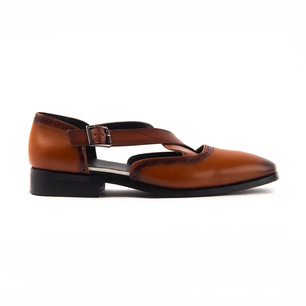 Classic Peshawari Sandals - Tan