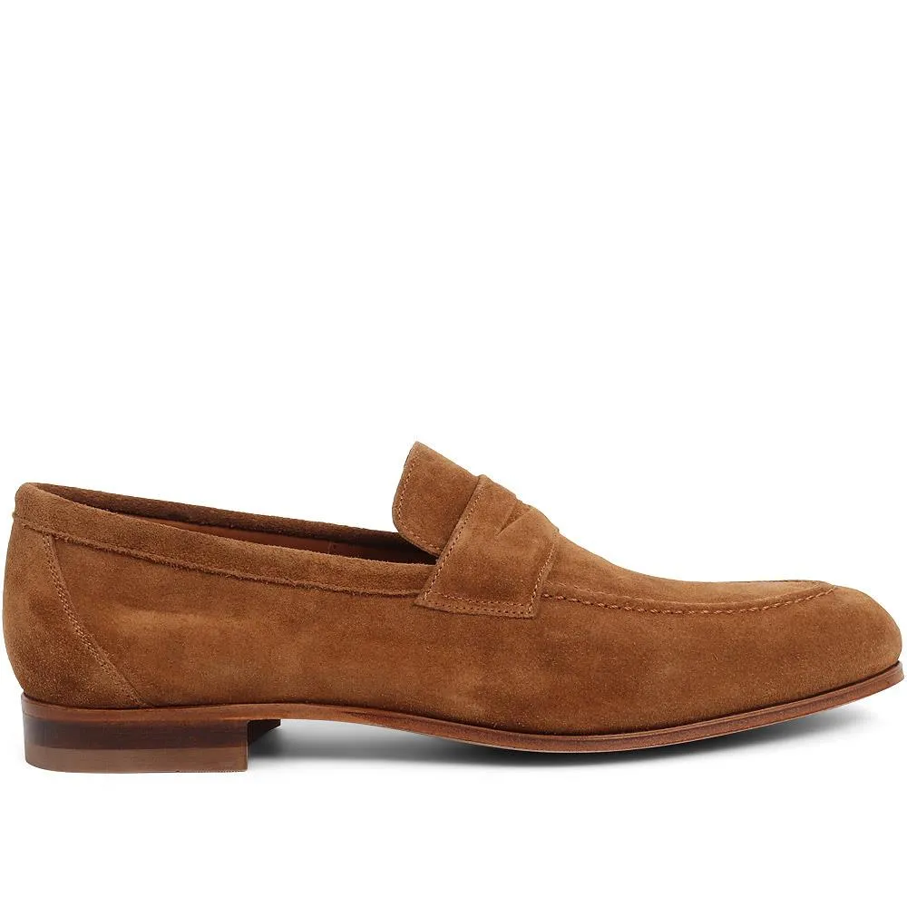 Cristo Leather Penny Loafers - CRISTO / 321 995