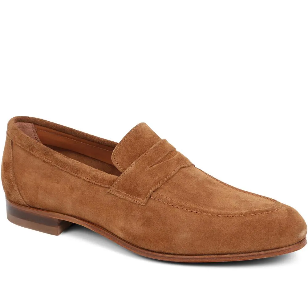 Cristo Leather Penny Loafers - CRISTO / 321 995