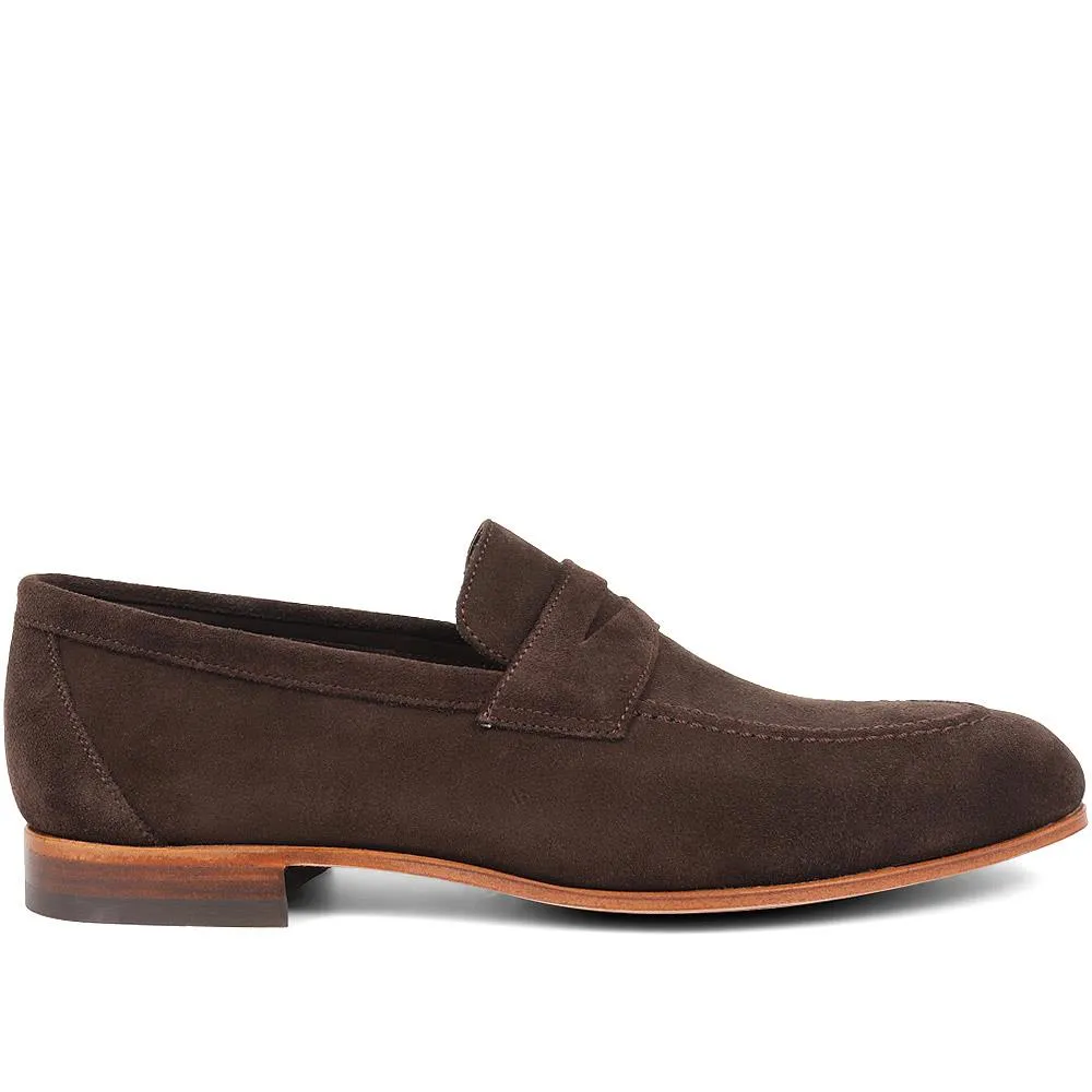 Cristo Leather Penny Loafers - CRISTO / 321 995