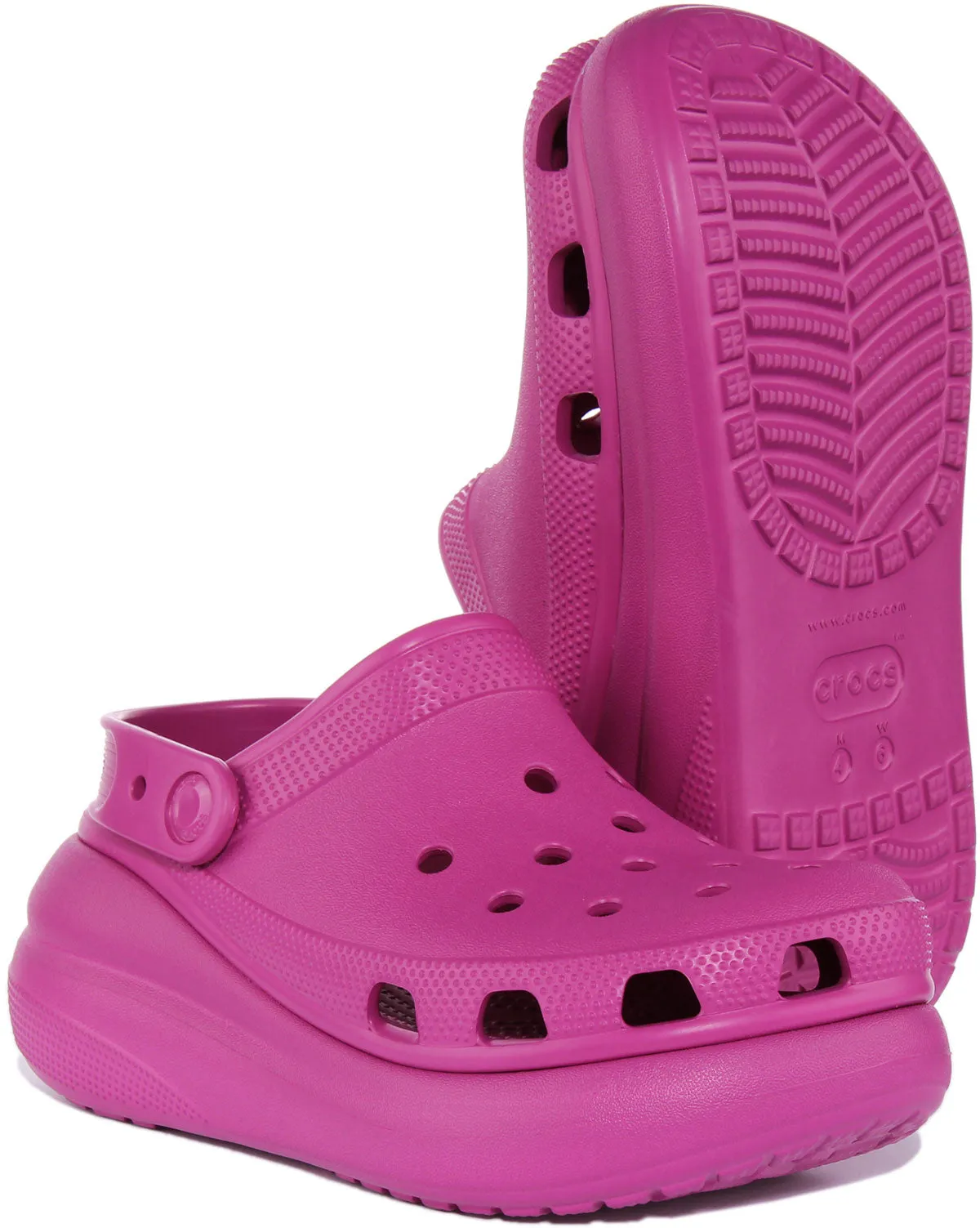 Crocs Classic Crush In Fuchsia