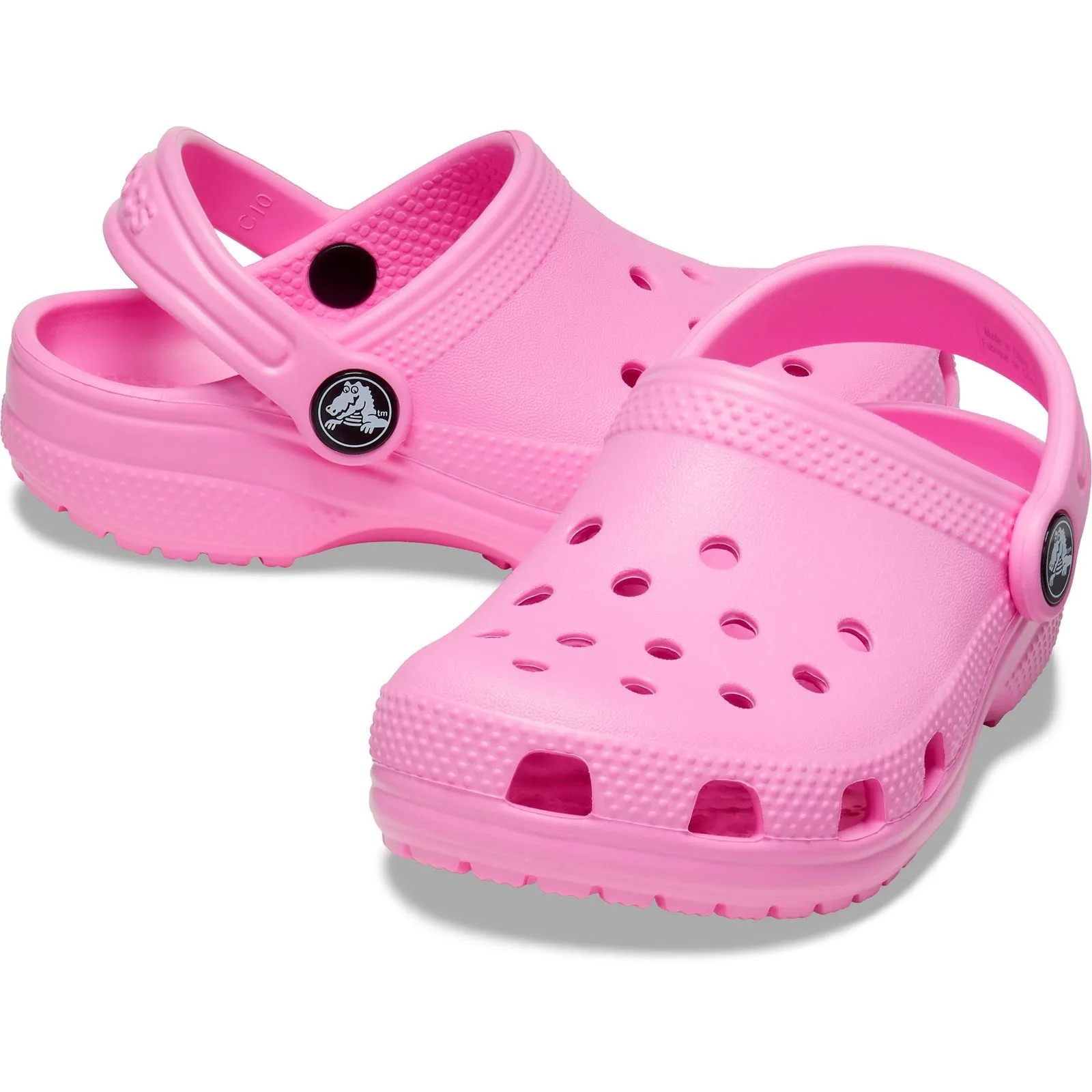 Crocs Toddler Classic Clog Girls Taffy Pink Clog
