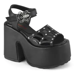 DemoniaCult Camel 17 Womens 5 Inch Heel, Sandals
