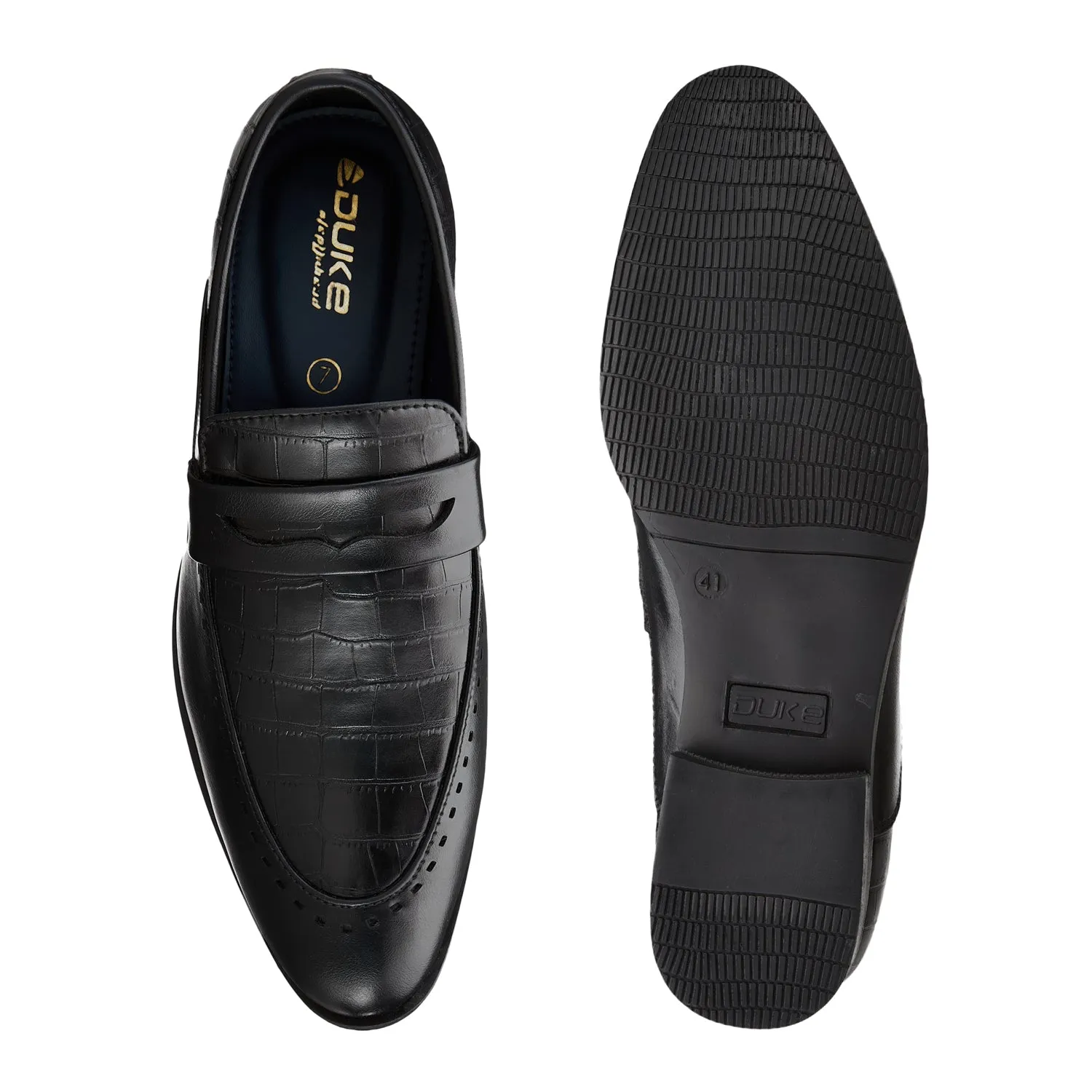 Duke Men Formal Penny Loafers (FWOL8099)