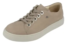 Finn Comfort Women's El Paso Sneakers- Nubuk Gravel