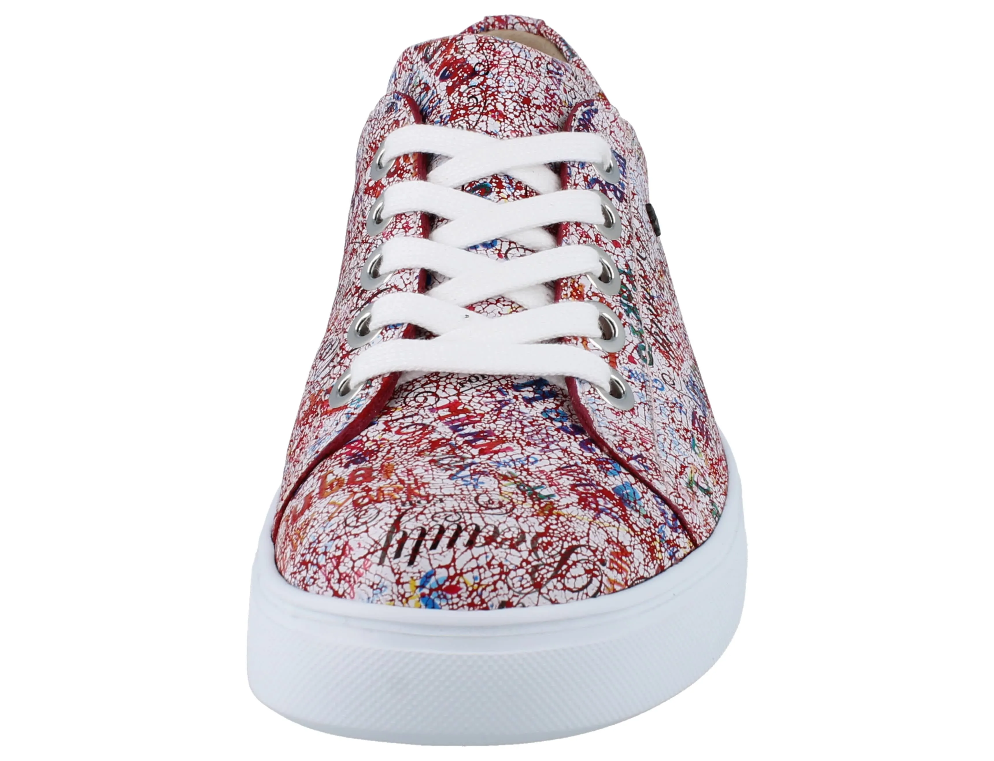 Finn Comfort Women's El Paso Sneakers- Words Rosso
