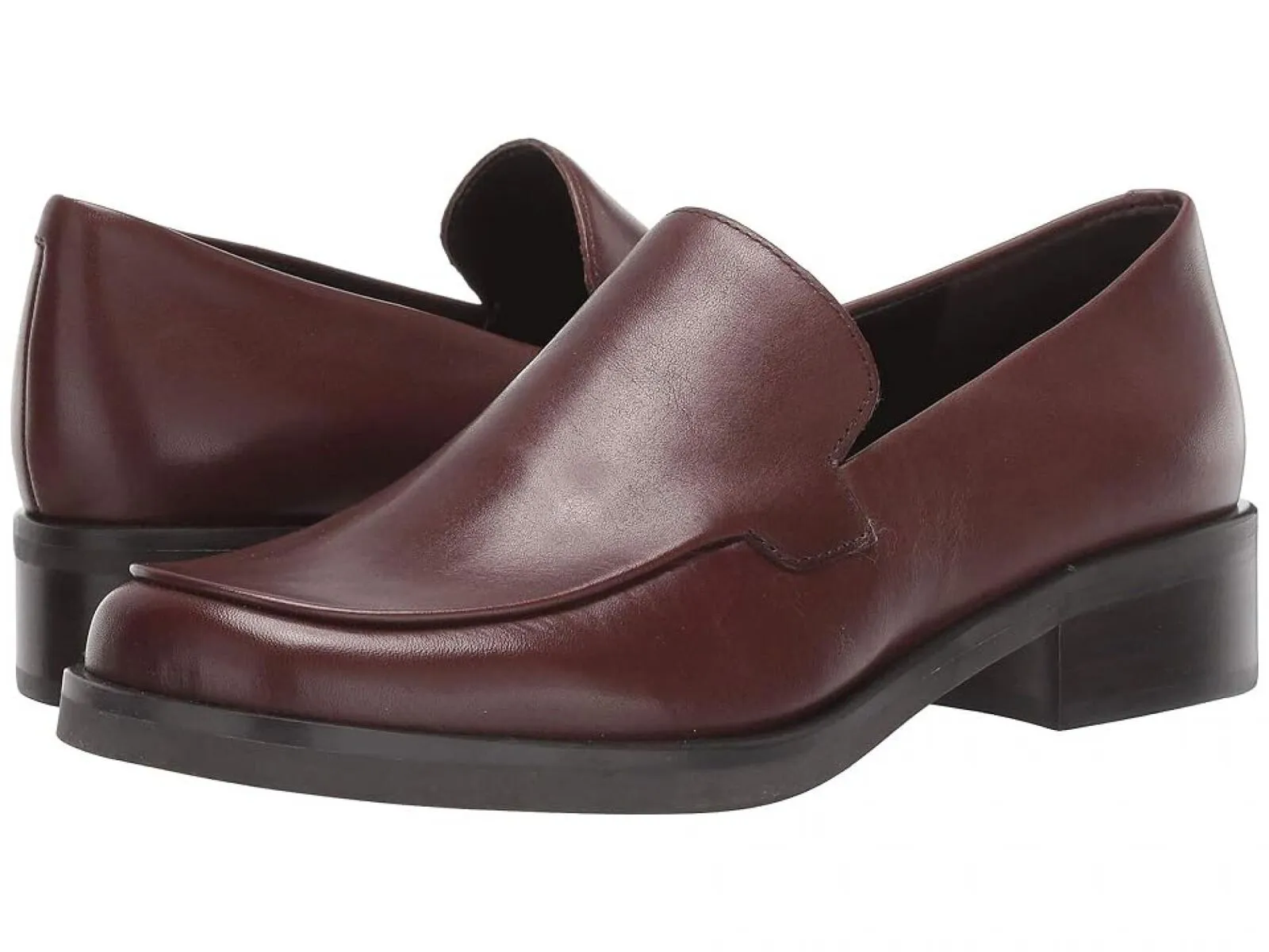 Franco Sarto Women's Bocca Slip-On Loafer Shoes 28912L6 Oxford Brown 10W