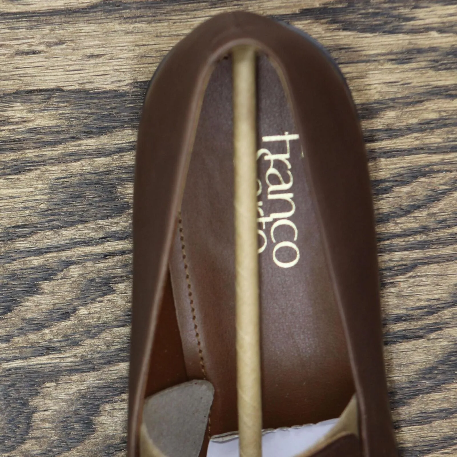 Franco Sarto Women's Bocca Slip-On Loafer Shoes 28912L6 Oxford Brown 10W