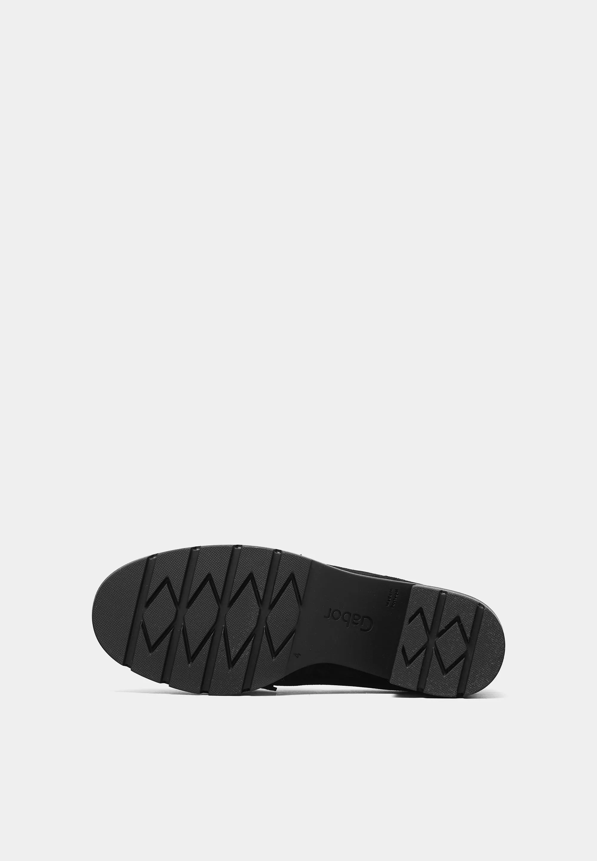 Gabor-Suede Loafers (MID) Black Suede