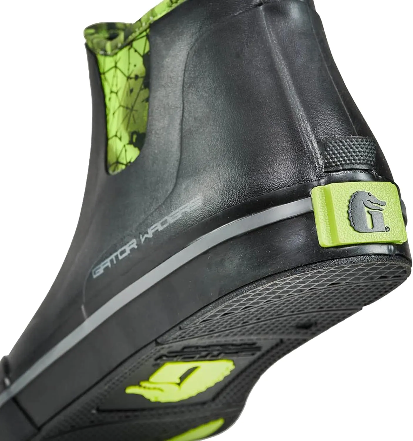 Gator Waders Men's Camp Boots - Durable Slip-Resistant Neoprene Lined Waterproof Ankle Boots for Camping, Fishing & Hiking