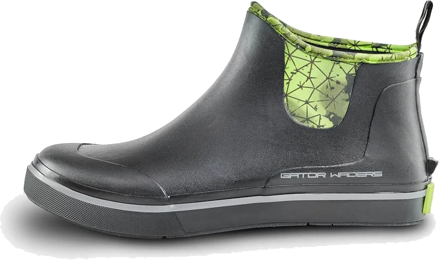 Gator Waders Men's Camp Boots - Durable Slip-Resistant Neoprene Lined Waterproof Ankle Boots for Camping, Fishing & Hiking