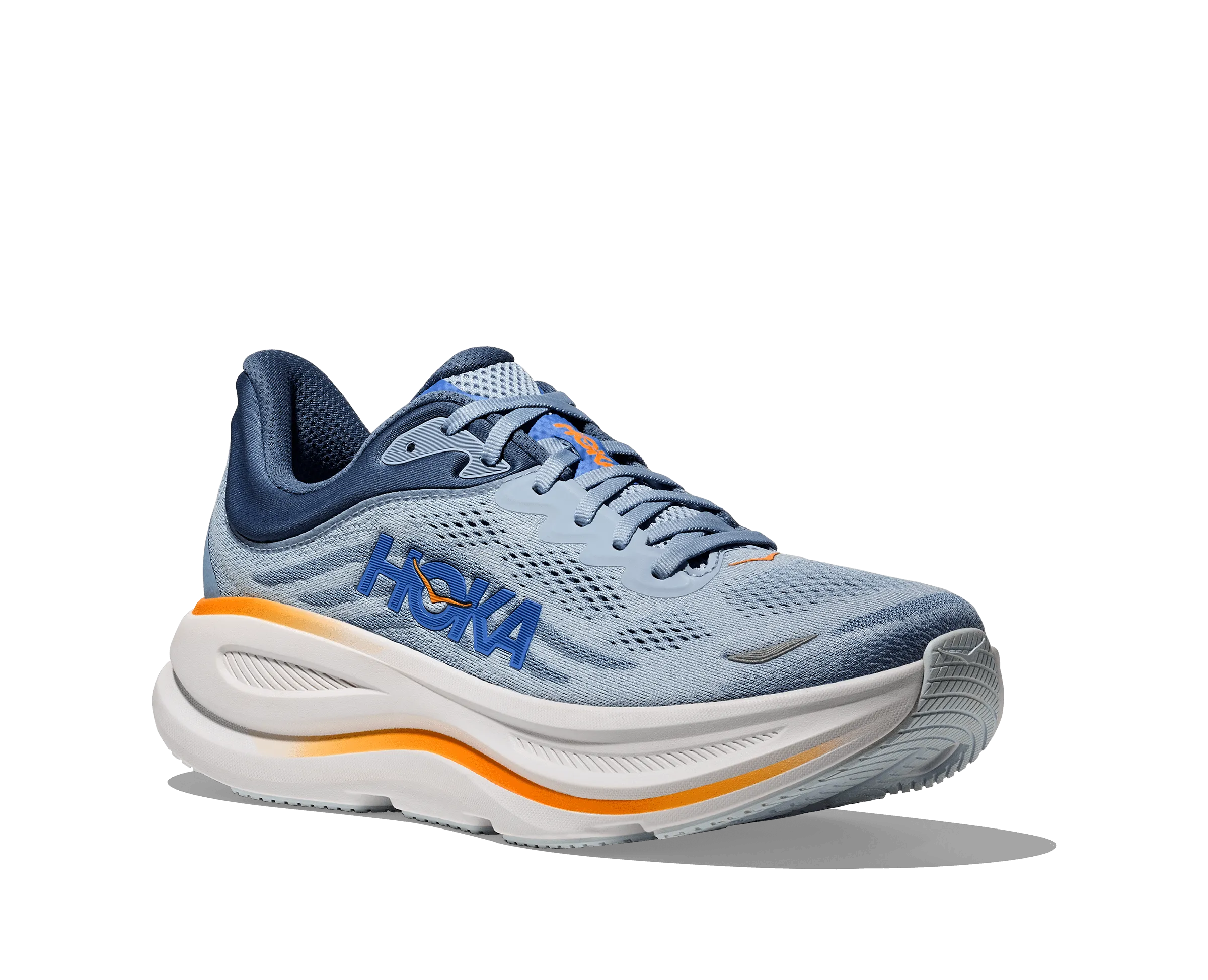 Hoka Men's Bondi 9 Running Shoes- Drizzle/Downpour