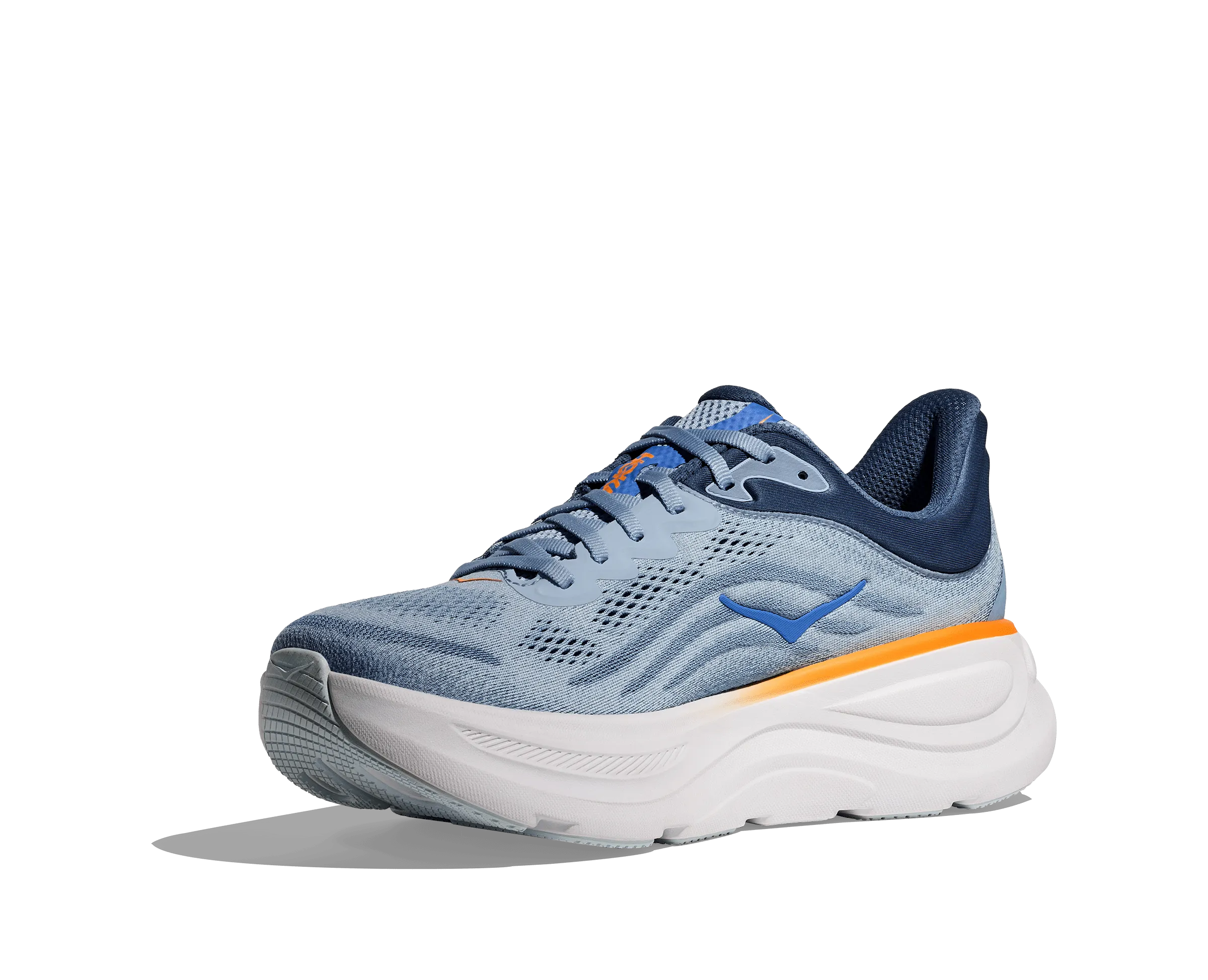 Hoka Men's Bondi 9 Running Shoes- Drizzle/Downpour