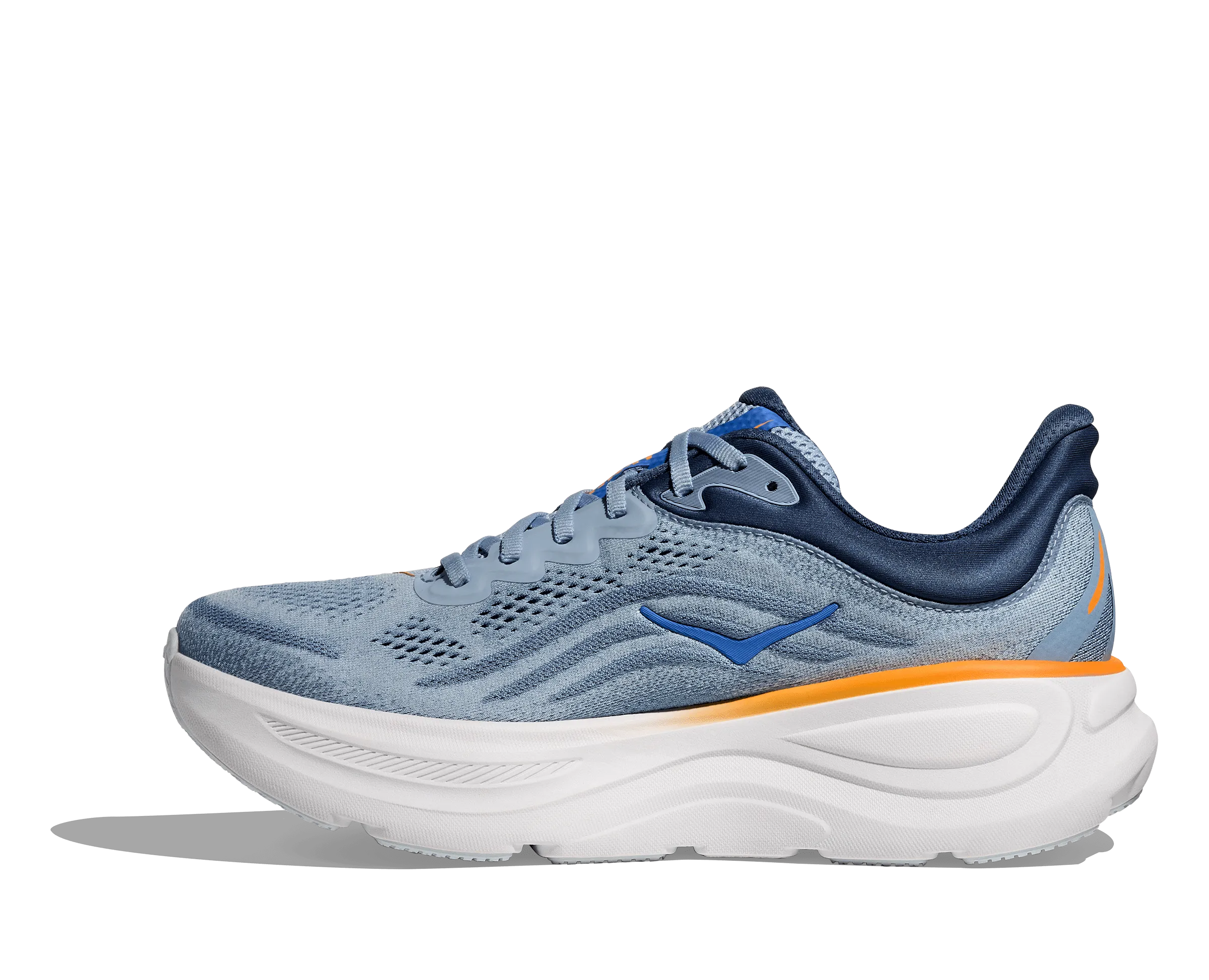 Hoka Men's Bondi 9 Running Shoes- Drizzle/Downpour