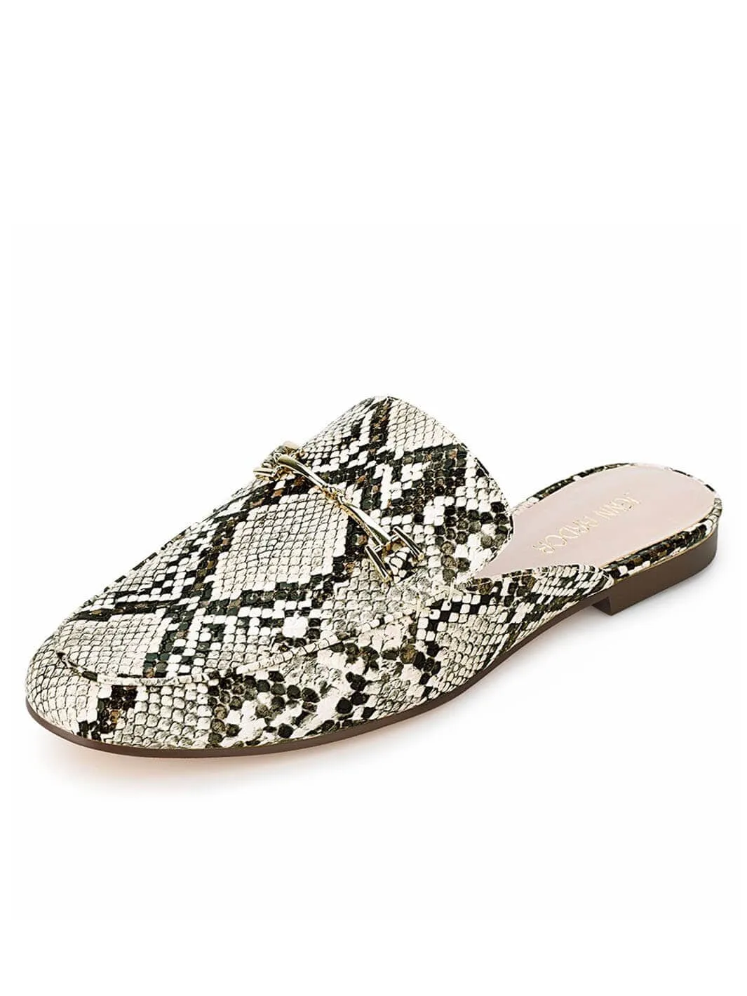JENN ARDOR Women Smooth Artificial Leather Flat Mules