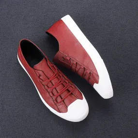 JITU Leather Casual Sneaker