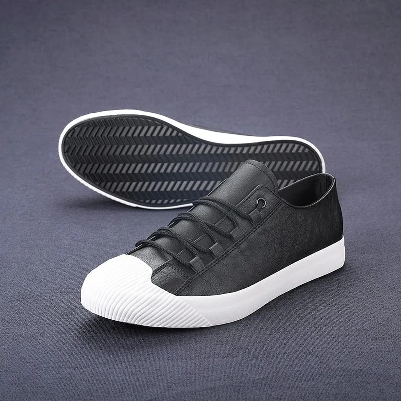 JITU Leather Casual Sneaker